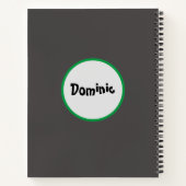 Rock Sur Bro Black Cockatoo Carnet Spiral (Dos)