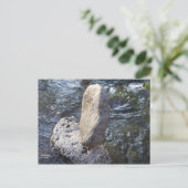 Rock Swirl Briefkaart (Staand voorkant)