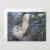 Rock Swirl Briefkaart (Voorkant / Achterkant)