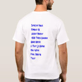 Rock T-shirt (Achterkant)