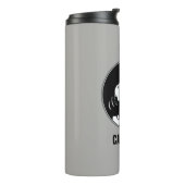 Rock T - shirts | Snoopy Howling | Jouw namen toev Thermosbeker (Gedraaid links)