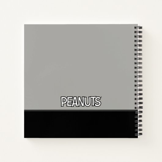 Rock T - shirts | Snoopy NAP tijd | Jouw namen toe Notitieboek (Achterkant)