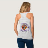 ROCK THE MIC WT BACK LOGO RACER TERUG TANKTOP (Volledige Achterkant)