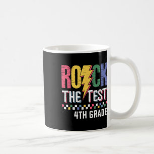 Rock The Test 4e leerjaar testdag docent student Koffiemok