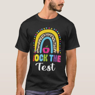Rock The Test Testdag Docent Toetsing Da T-Shirt- T-shirt