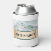 Rock the Yacht Koelbox Party Favor Blikjeskoeler (Blikje Voorkant)