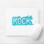 Rock Typografie Muismat (Met muis)