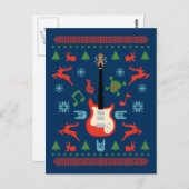 Rock Ugly Sweater T - shirts Briefkaart (Voorkant / Achterkant)