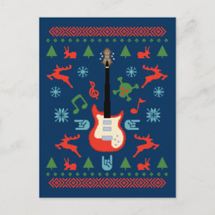 Rock Ugly Sweater T - shirts Briefkaart