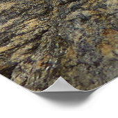 Rock van Joshua Tree Abstracte Natuur Fotografie Poster (Hoek)