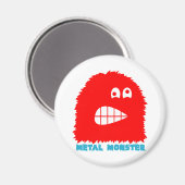 Rock=Vie 'Monstre Métal' Magnet Métal (Recto/Verso)