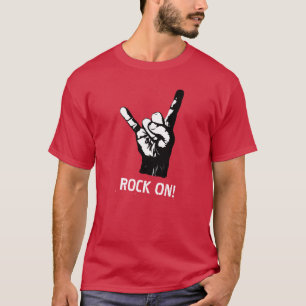 Rock vingers, Sign of the Devil, of Devil's horns, T-shirt