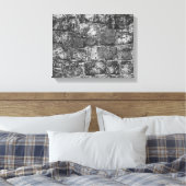 Rock Wall Canvas Afdruk (Insitu (Slaapkamer))