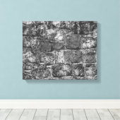 Rock Wall Canvas Afdruk (Insitu (Houten vloer))