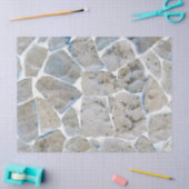 Rock Wall omgekeerd Tissuepapier (Craft)