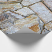 Rock Wall Realistic Texture Cadeaupapier (Hoek)