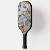 Rock Wall Realistische textuur foto Pickleball Paddle (Links)