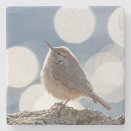 Rock Wren Stone Onderzetter