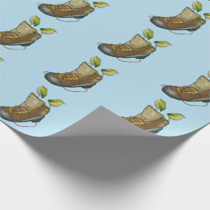 Rock Wren Tuke Op een wandelboot Cadeaupapier