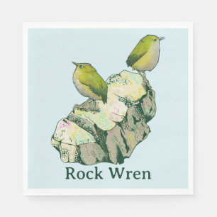 Rock Wren vogels Nieuw-Zeeland Servet