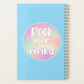 Rock Your Weird Planner (Achterkant)