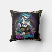 Rockabilly Baby Tattoo Angel Sierkussen (Achterkant)