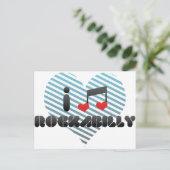 Rockabilly Briefkaart (Staand voorkant)