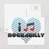 Rockabilly Briefkaart (Voorkant / Achterkant)