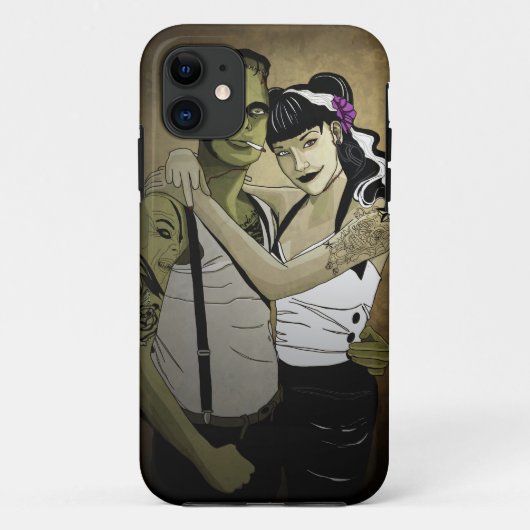 Rockabilly Couple Case-Mate iPhone Case (Achterkant)