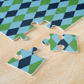 Rockabilly diamant plaid Thunder_Cove Legpuzzel (Zijkant)
