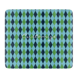 Rockabilly diamant plaid Thunder_Cove Snijplank