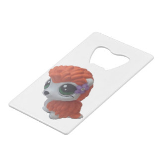 Rockabilly Hedegel Bottle Opener Kredietkaart Flessenopener