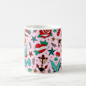 Rockabilly keramische Mok (Center)