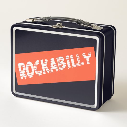 RockaBilly lunchbox (Voorkant)