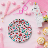 Rockabilly papier bord (Feest)