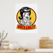 rockabilly poster (Keuken)