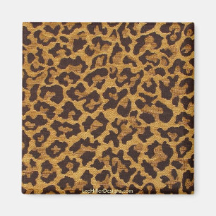 Rockabilly rab Leopard Print Gifts & Collectibles Magneet