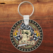 Rockabilly Rebel Sleutelhanger (Voorkant)