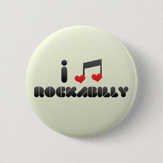 Rockabilly Ronde Button 5,7 Cm