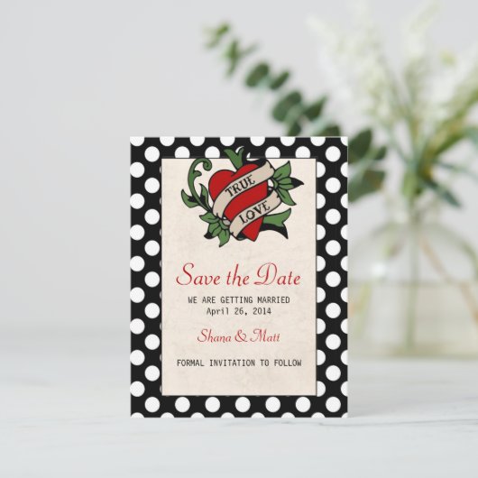 Rockabilly save the Date (Debout devant)