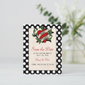 Rockabilly Saveer de Datum Save The Date (Staand voorkant)