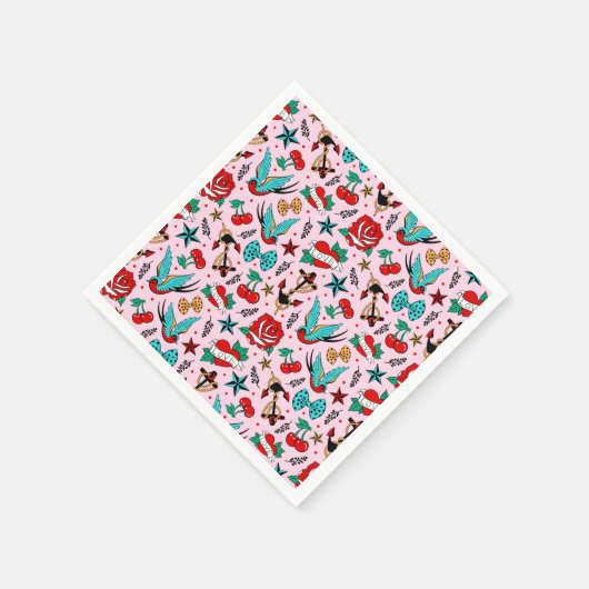 Rockabilly servetten (Hoek)