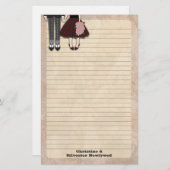 Rockabilly Wedding, briefpapier (Voorkant / Achterkant)
