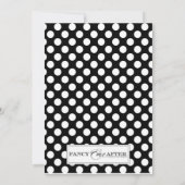 Rockabilly Wedding Kaart (Achterkant)