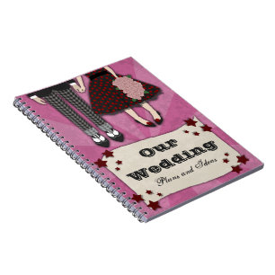 Rockabilly Wedding, laptop Notitieboek