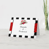 Rockabilly Wedding Programma (Voorkant)