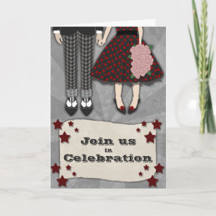 Rockabilly Wedding, uitnodiging