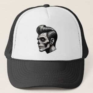 Rockabilly Zombie Vibes Trucker Pet