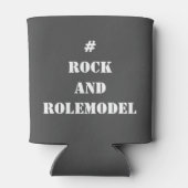 #RockandRolemodel - White Editable. Blikjeskoeler (Achterkant)