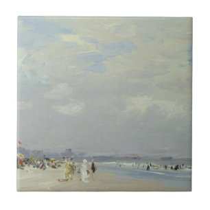 Rockaway Beach (New York) (door E.H. Potthast) Tegeltje